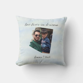 Coussin Love Vit En Arizona State Formé Photo Personnalisé
