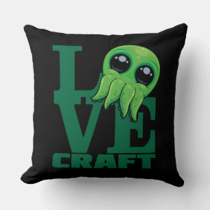 Coussin Lovecraft Baby Cthulhu Design - Éffrayant mignon A