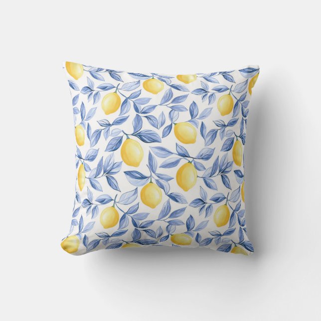 Coussin Lover citron (Recto)