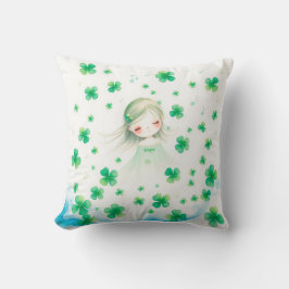 Coussin Lucky Clover Design pour la St. Patrick's Day