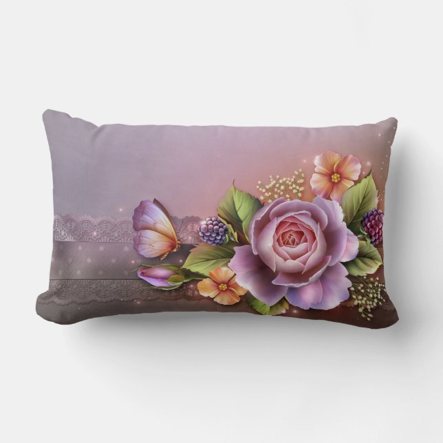 Coussin Lumbar 13 pouces x 21 pouces (Recto)