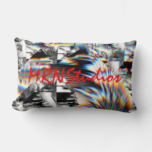 Coussin Lumbar d'attaque en arc-en-ciel