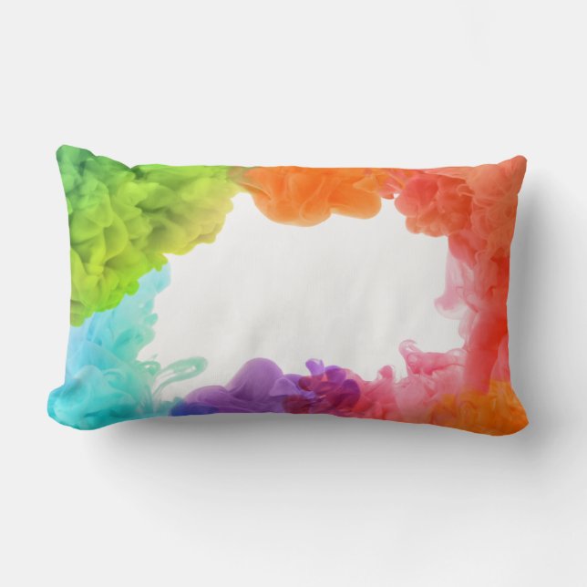 Coussin Lumbar du Nouvel An 13" x 21" (Recto)