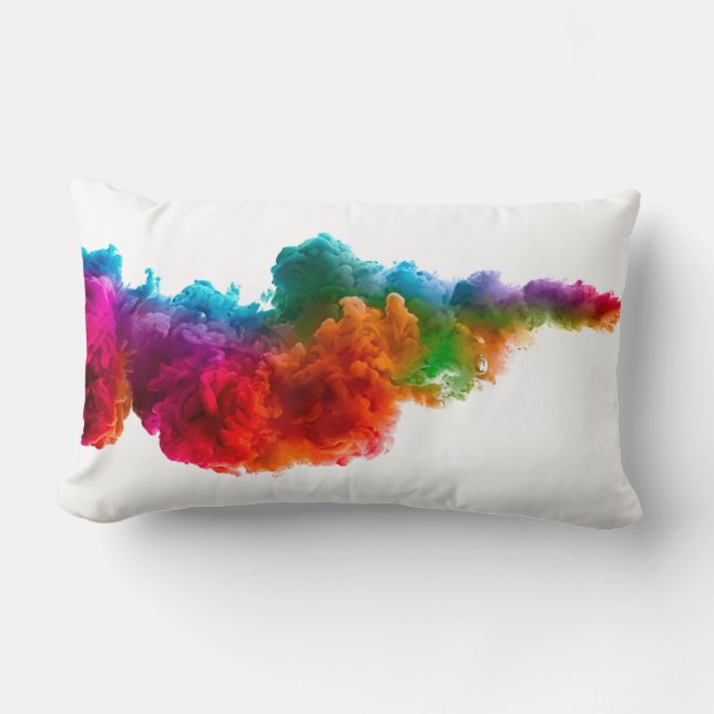 Coussin Lumbar du Nouvel An 13" x 21" (Recto)
