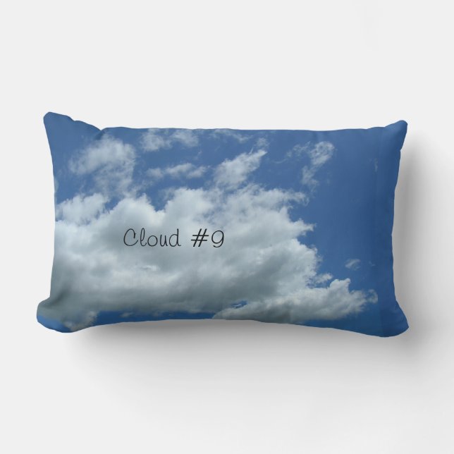 Coussin (lumbar) - Nuage #9 (Recto)