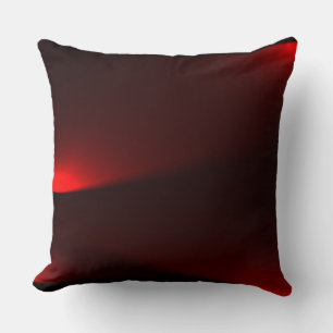 Coussin Lumières Cranberry Et Black