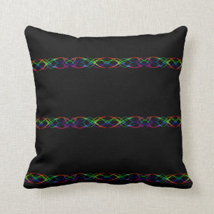 Coussin Lumières d'arc-en-ciel