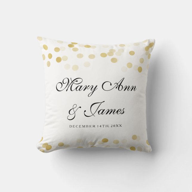 Coussin Lumières élégantes de parties scintillantes de (Recto)