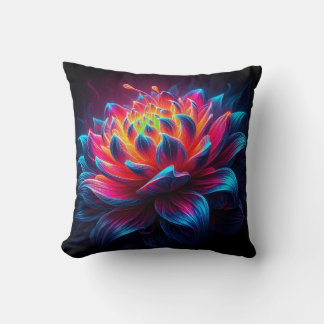 Coussin Lumineuse fleur pétale