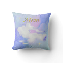 Coussin "Lune" à dégradé doux