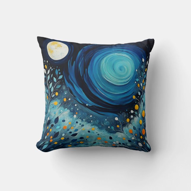 Coussin Lune Dans Le Jardin 804 (Recto)
