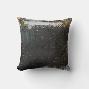 Coussin Lune et étoiles personnalisées