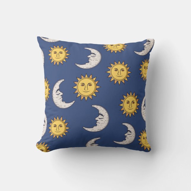 Coussin Lune et soleil (Recto)
