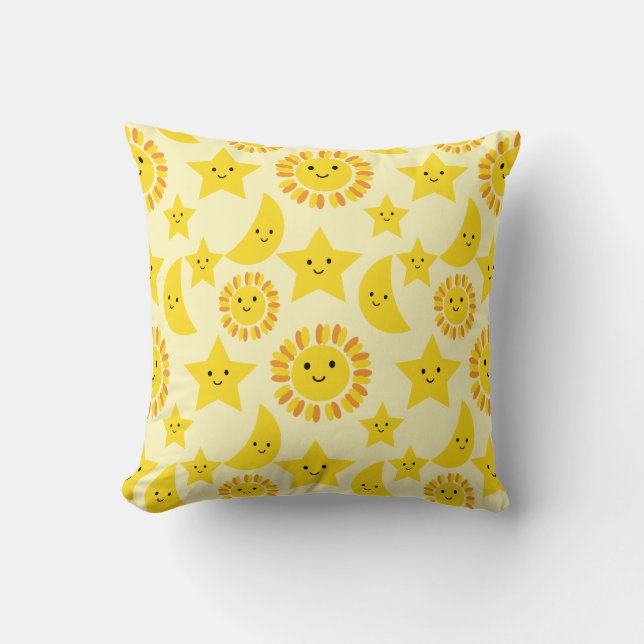 Coussin Lune étoile (Recto)