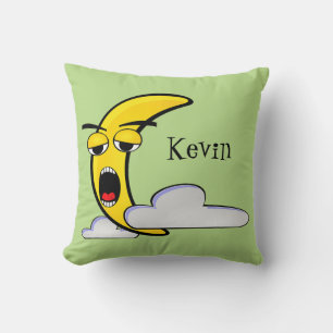 Coussin Lune Jaune Sleepy Baby/Enfants