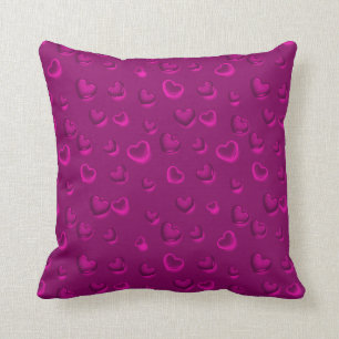 Coussin Luxe Moderne Parties scintillant élégante Coeur ro