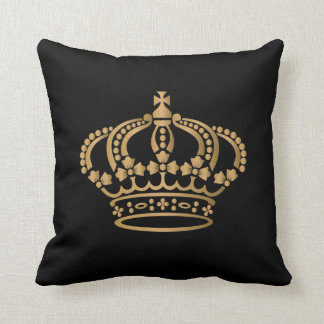 Coussin Luxueux Gold Crown