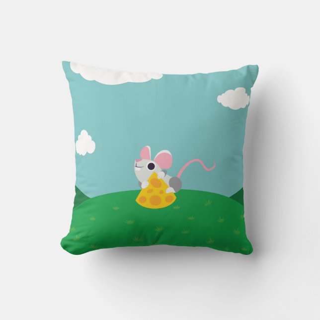 Coussin M. Cheeseman la souris (Recto)