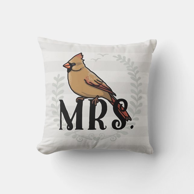 Coussin M. et Mme His et sien Mme Cardinal (Recto)