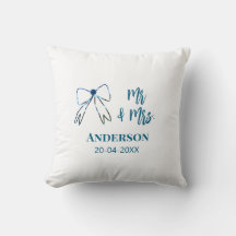 M & Mme ajoutent nom date cadeau de mariage nœud b
