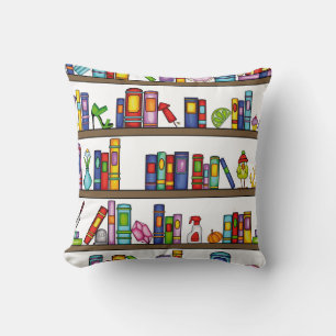 Coussin Ma bibliothèque