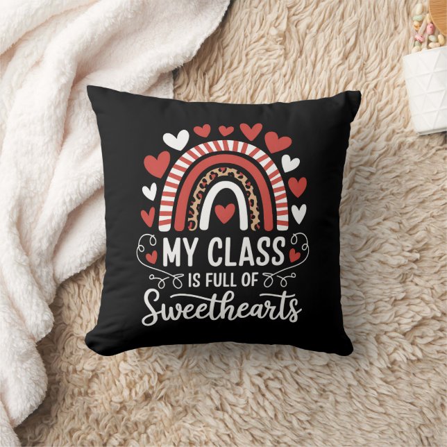 Coussin Ma Classe Est Pleine D'Amoureux Saint-Valentin (Couverture)