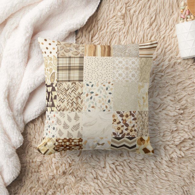 Coussin Macadamia Nut Cheat Quilt Motif 2025 (Couverture)