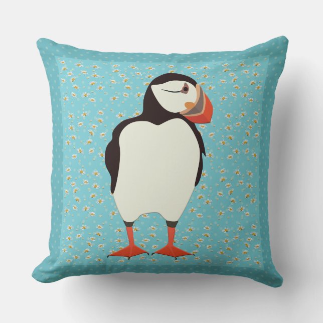 Coussin Macareux (Recto)