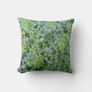 Coussin Macro Broccoli