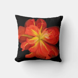 Coussin Macro Orange Begonia