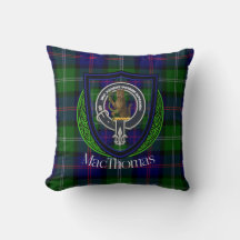 MacThomas Scottish Clan Tartan & Crest
