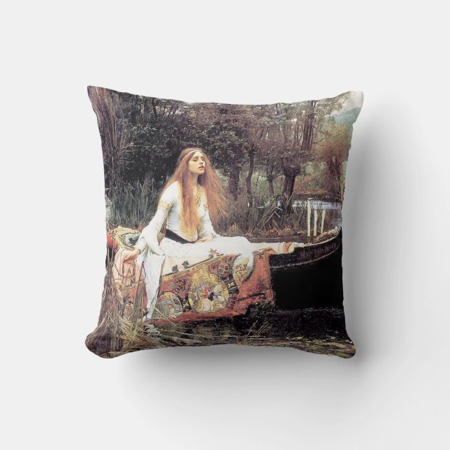 Coussin Madame de château d'eau d'échalote (Recto)