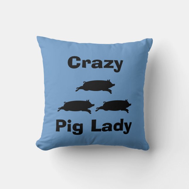 Coussin Madame folle Pillow de porc (Recto)
