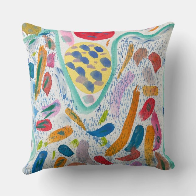 Coussin Maddie Coyfish assorti arrière et avant -  (Verso)