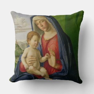 Coussin Madonna et enfant, 1490s
