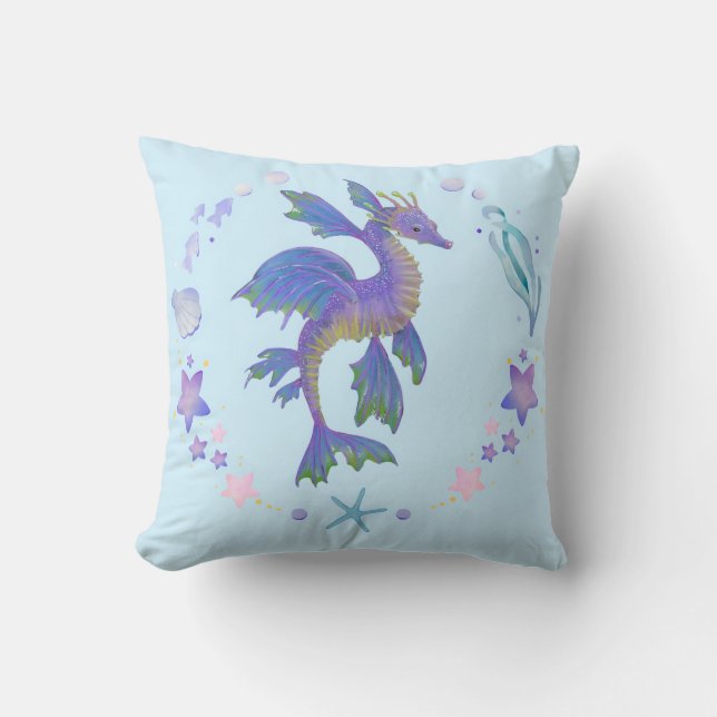 Coussin Magic Seahorse (Recto)