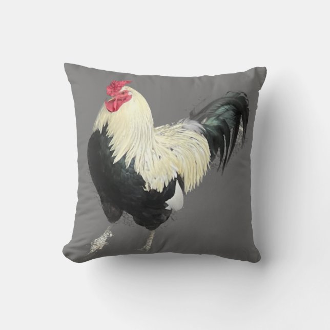 Coussin Magnifique Cockerel No 1 (Recto)