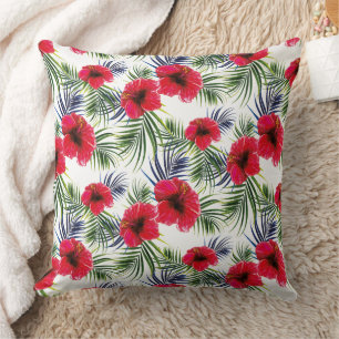 Coussin Magnifique conception florale botanique