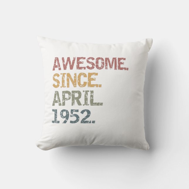 Coussin Magnifique depuis avril 1952 (Recto)