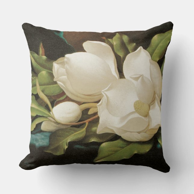 Coussin Magnolias géantes (Recto)