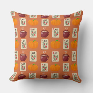 Coussin Mahjong d'automne