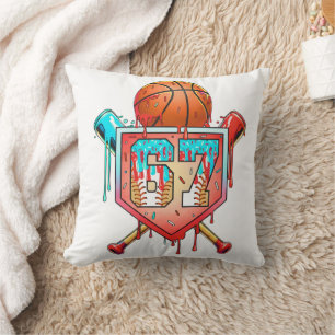 Coussin Maillot de baseball basketball numéro 67 Drip Spor