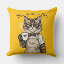 Mais d'abord, chat café