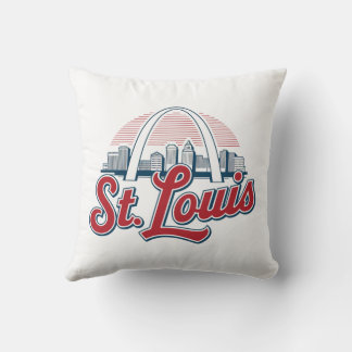 Coussin Maison de la Gateway Arch, Patrimoine de St. Louis