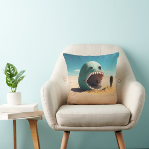 Coussin Maison de monstre du désert