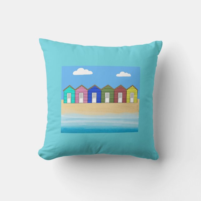 Coussin Maison de vacances (Recto)