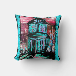 Coussin Maison d'invitation