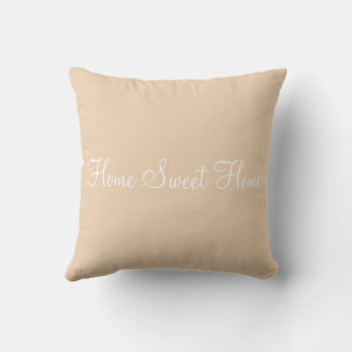 Coussin Maison Douce Maison Élégance Florale Orange