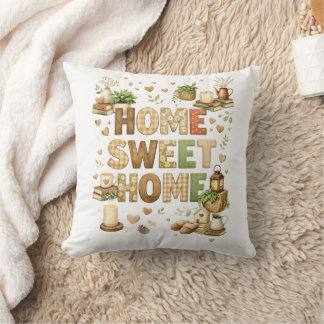 Coussin Maison Douce Maison Ferme Campagne Rustique