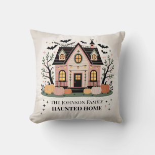 Coussin Maison Hantée Personnalisée Maison Éffrayante Hall